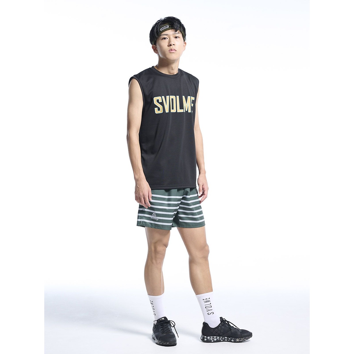 ロゴノースリメッシュランシャツSDG