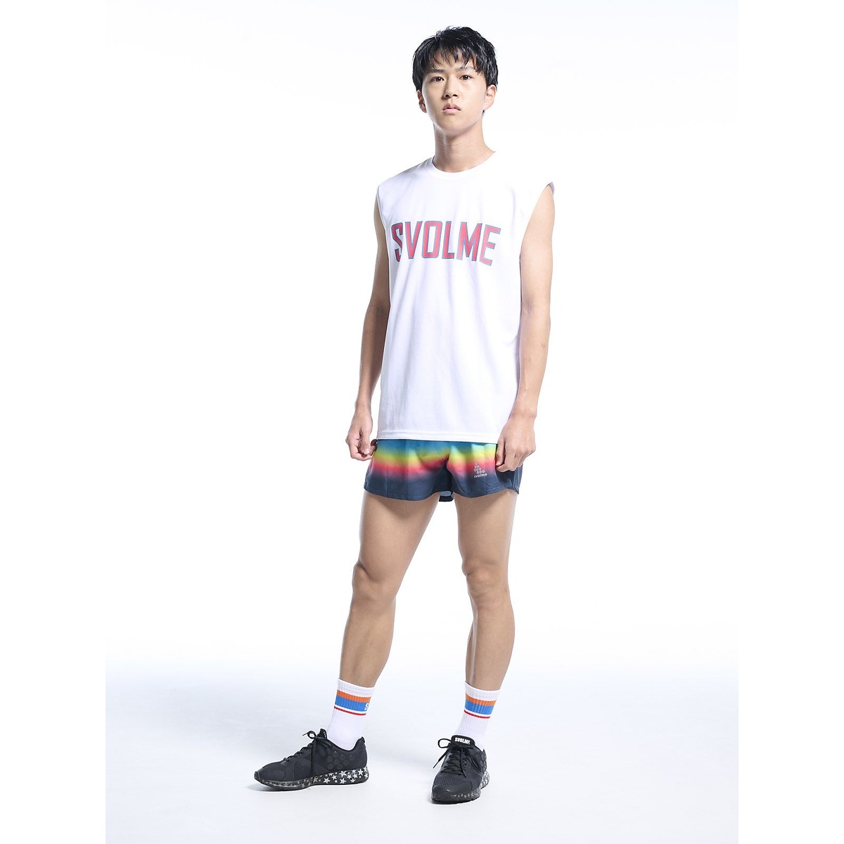 ロゴノースリメッシュランシャツSDG