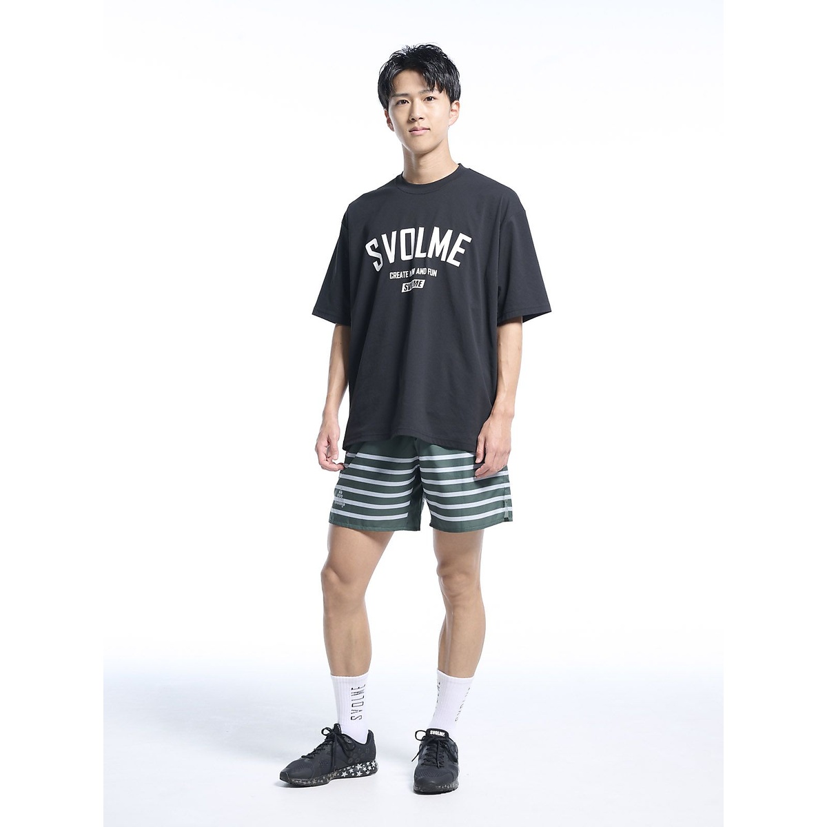 ロゴドットメッシュランシャツ