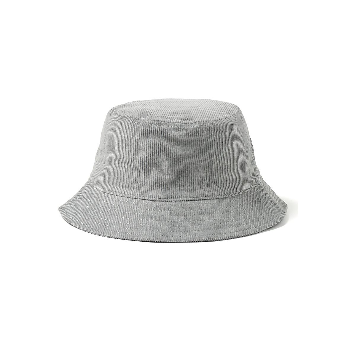 コーデュロイバケットハット