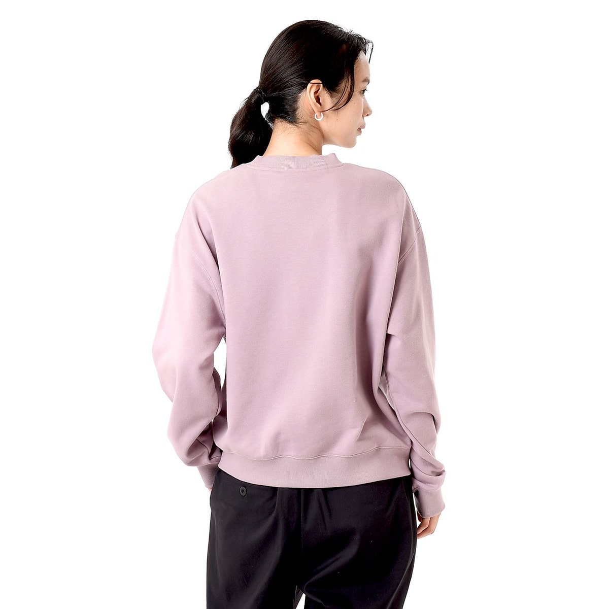 Sport Essentials Stacked Logo フレンチテリークルー(裏起毛)