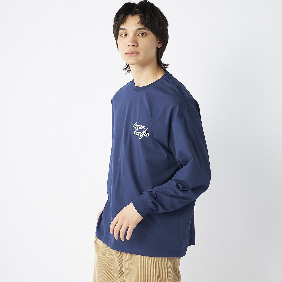 メンズOP長袖 UVTシャツ
