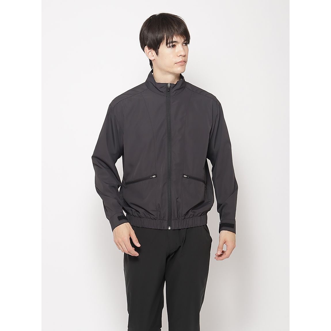 ポリエステルリップ for GOLF スタンドブルゾン UNISEX