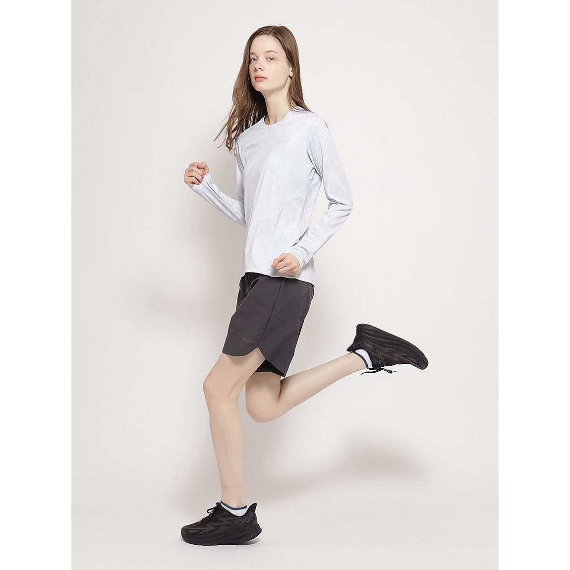 ドライスムース for RUN クルーネック長袖Tシャツ LADIES