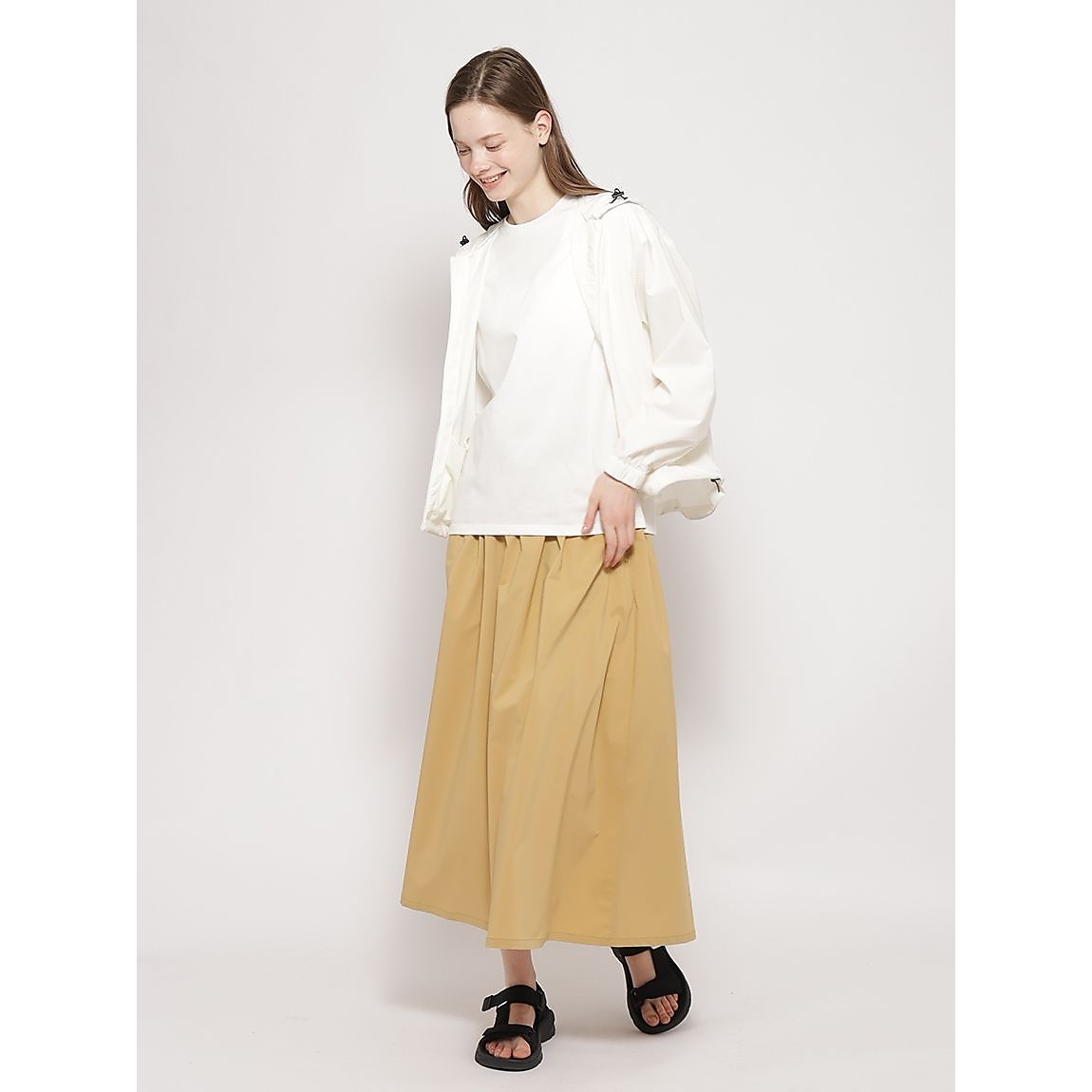 コットンポリエステル フレンチスリーブTシャツ LADIES