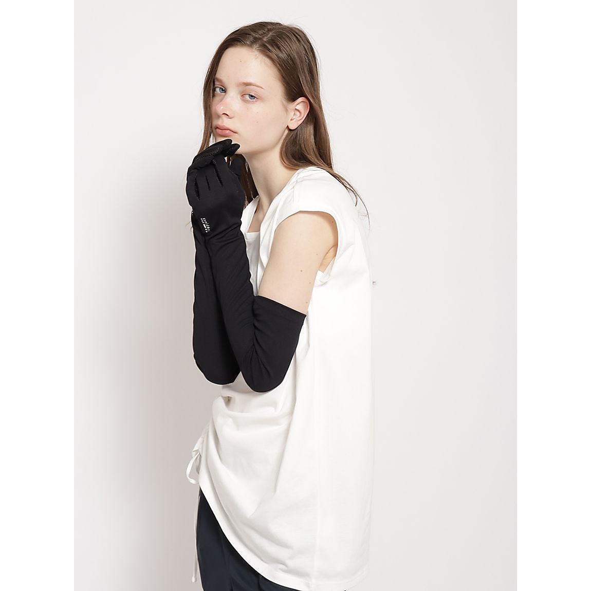 「暑い日のスタンダード。」 クーリングアームカバーグローブ