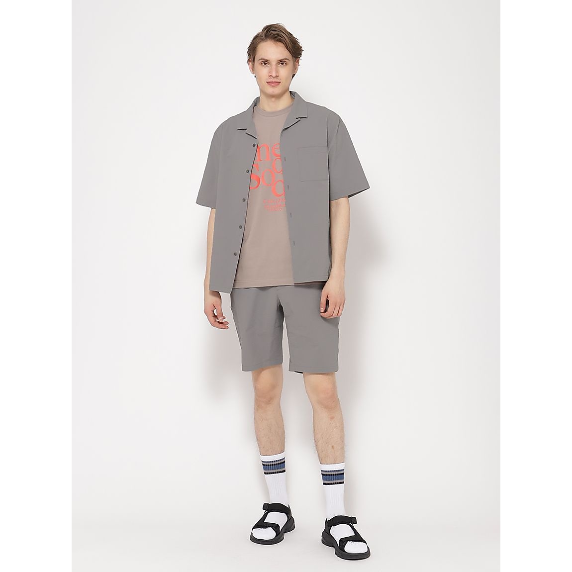 シアサッカー ショートパンツ MENS