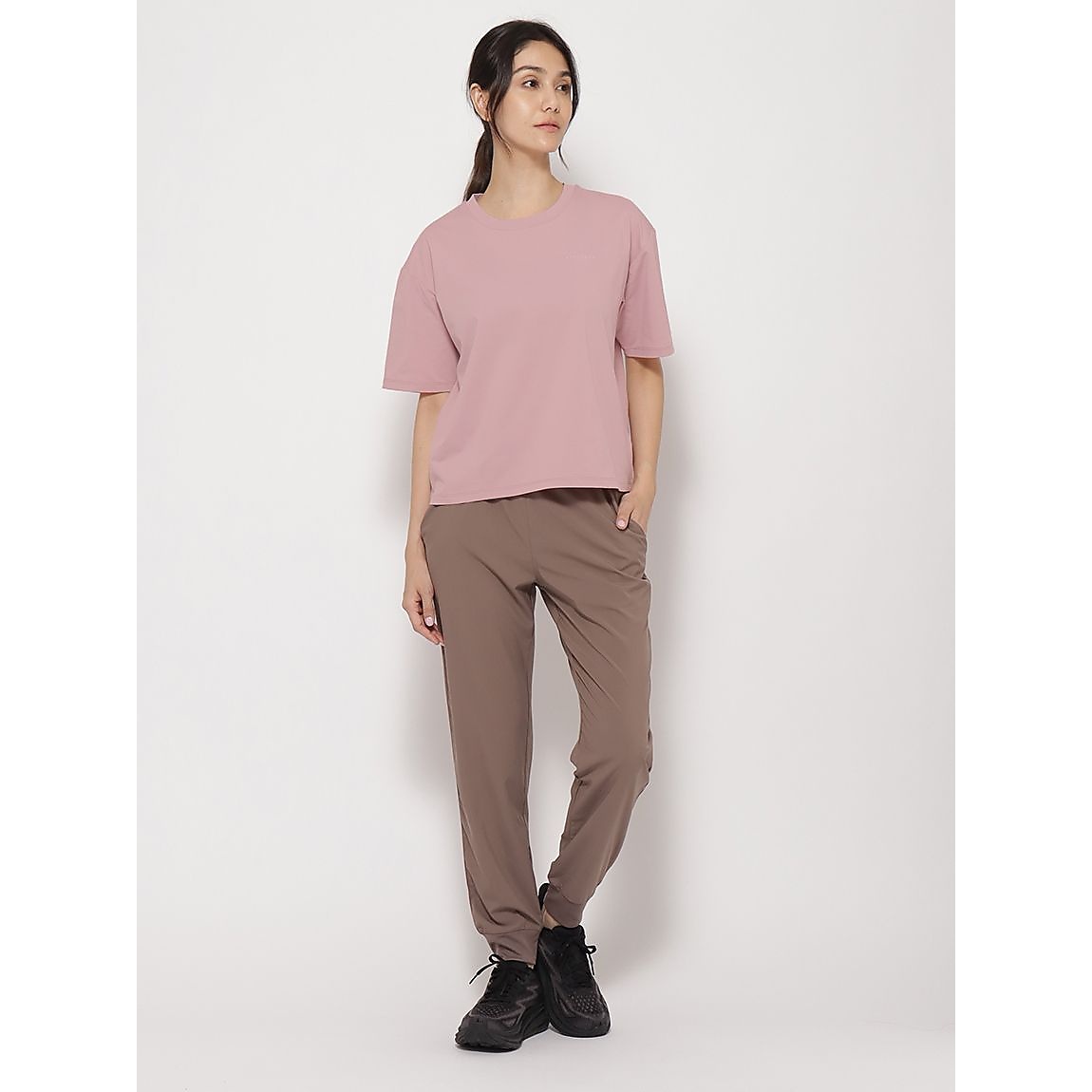 Epixメッシュジャージfor RUN クロップト半袖Tシャツ LADIES