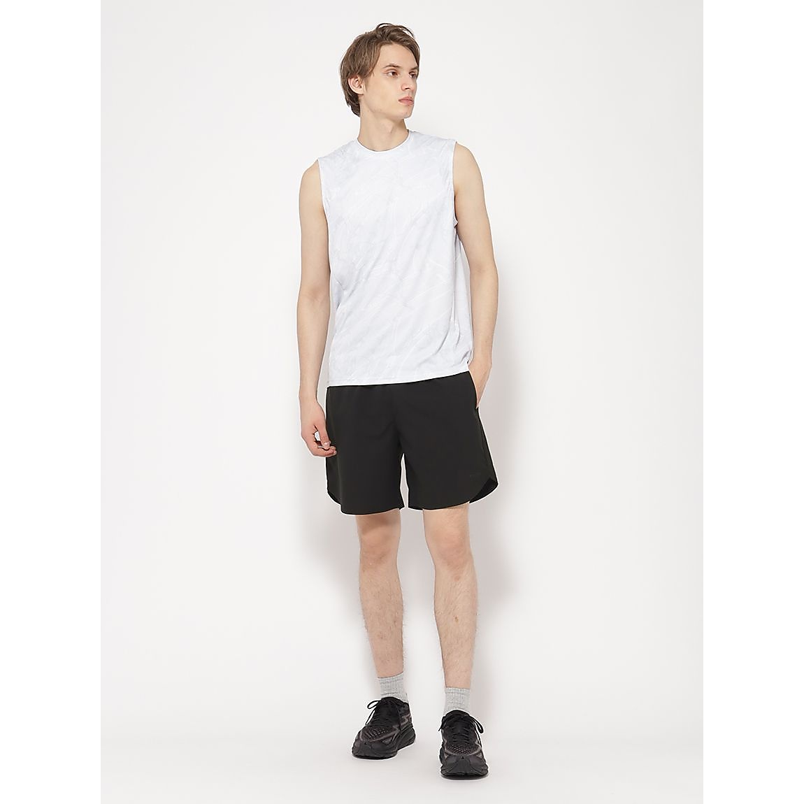 Epixストレッチタフタ for RUN ランニングハーフパンツ MENS