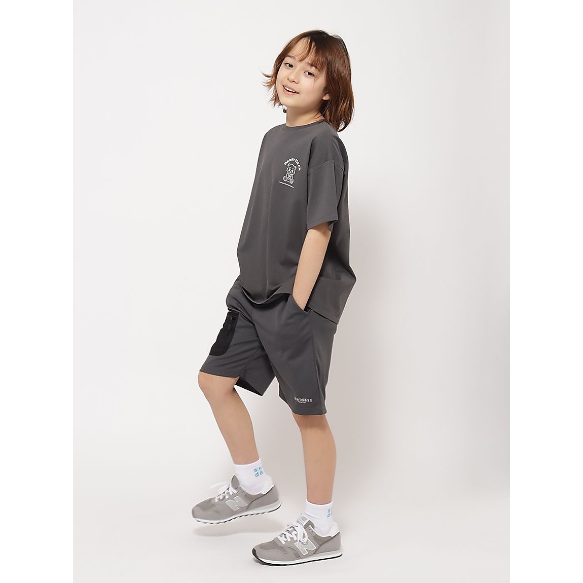 PEメッシュスムース メッシュポケットパンツ JUNIOR