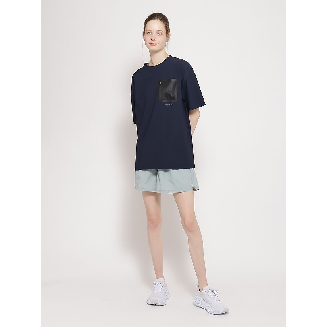 ナイロンPUトリコット ポケットTシャツ UNISEX