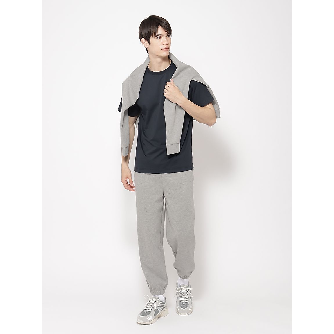 コットンPEスウェット ジョガーパンツ UNISEX