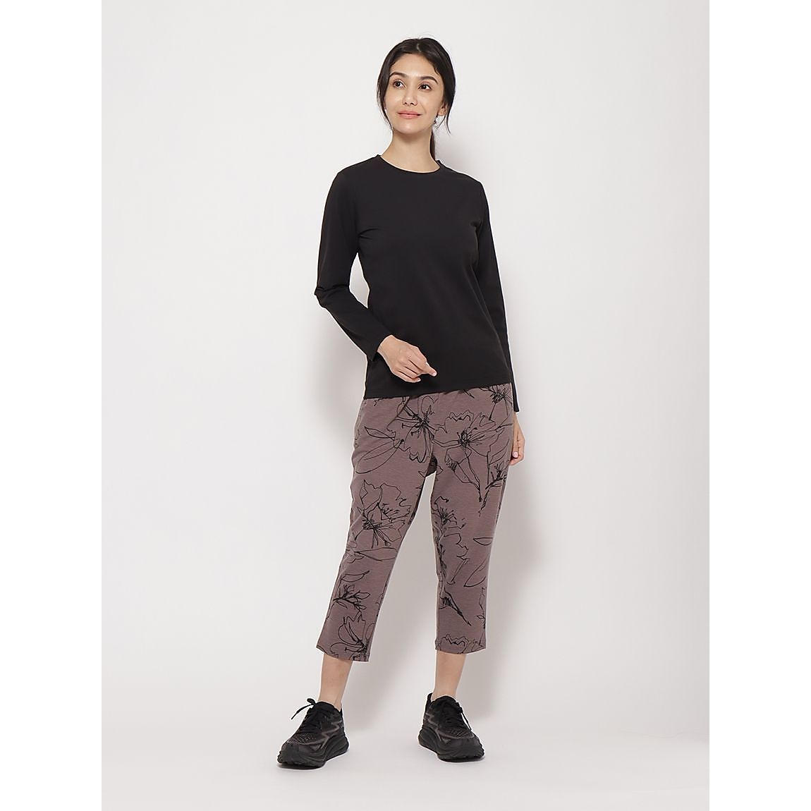 コットンタッチ天竺 レギュラー長袖Tシャツ LADIES