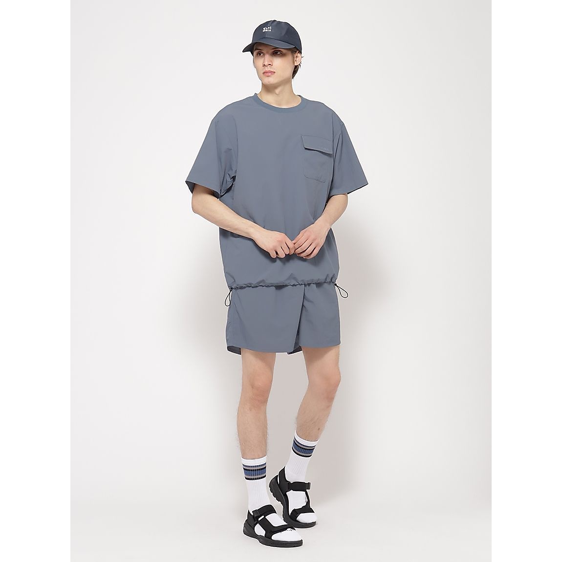 PLAY with WATER はっ水NY オーバーサイズTシャツ UNISEX