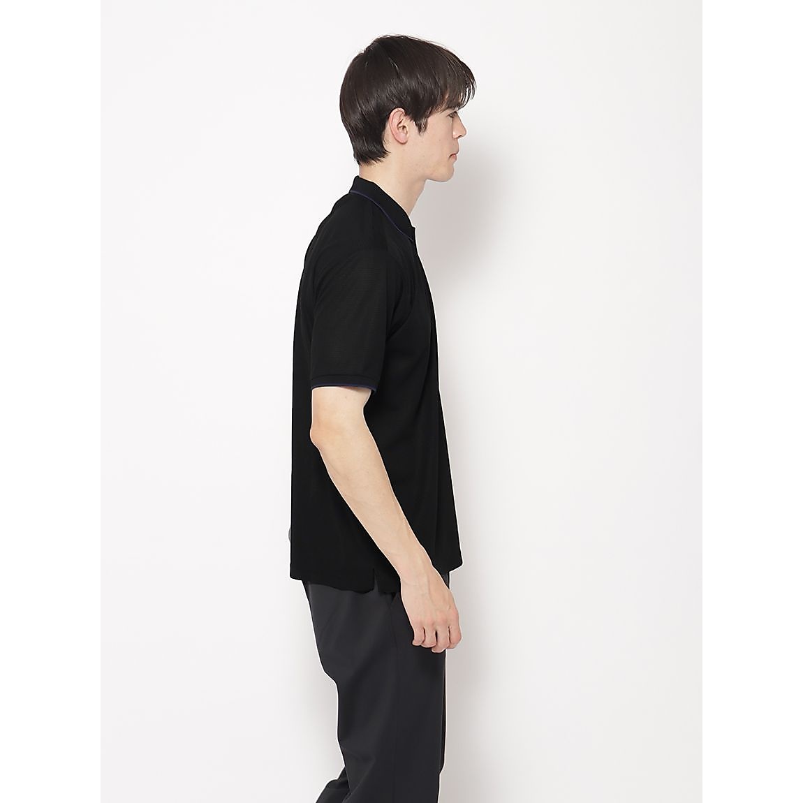 軽量ワッフルジャージ ポロシャツ半袖 MENS