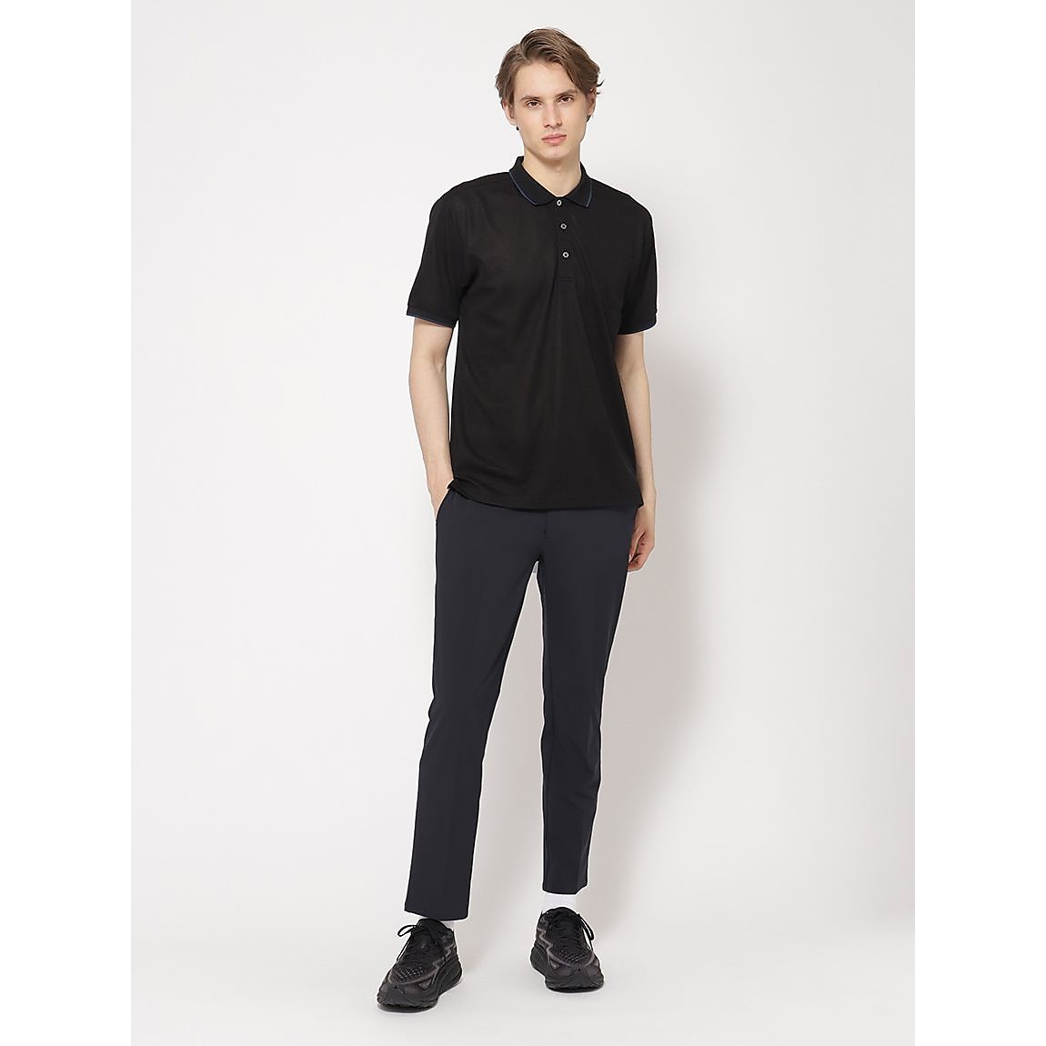 ソフトライトテックス スリムテーパードパンツ MENS