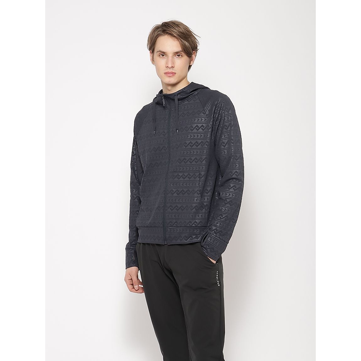 SDエンボス ジップパーカー MENS