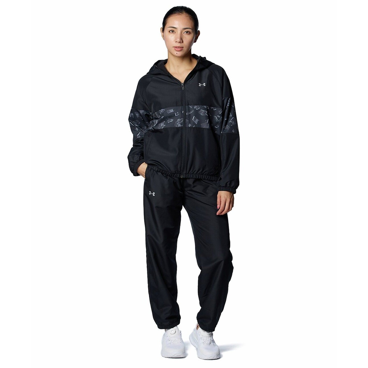 F24 UA TRICOT WOVEN FZ HOODIE