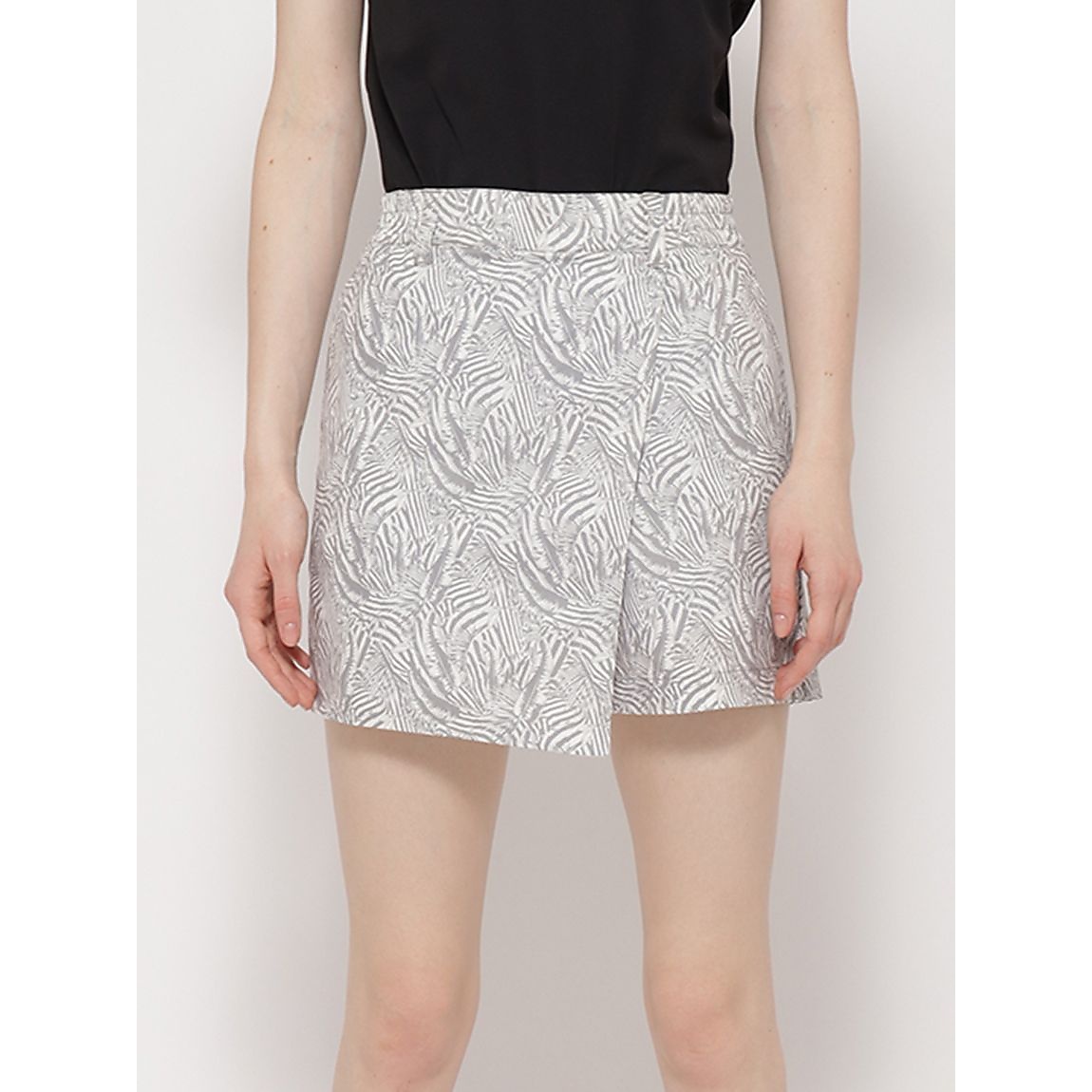 PEストレッチ for GOLF ボタニカルラップパンツLADIES