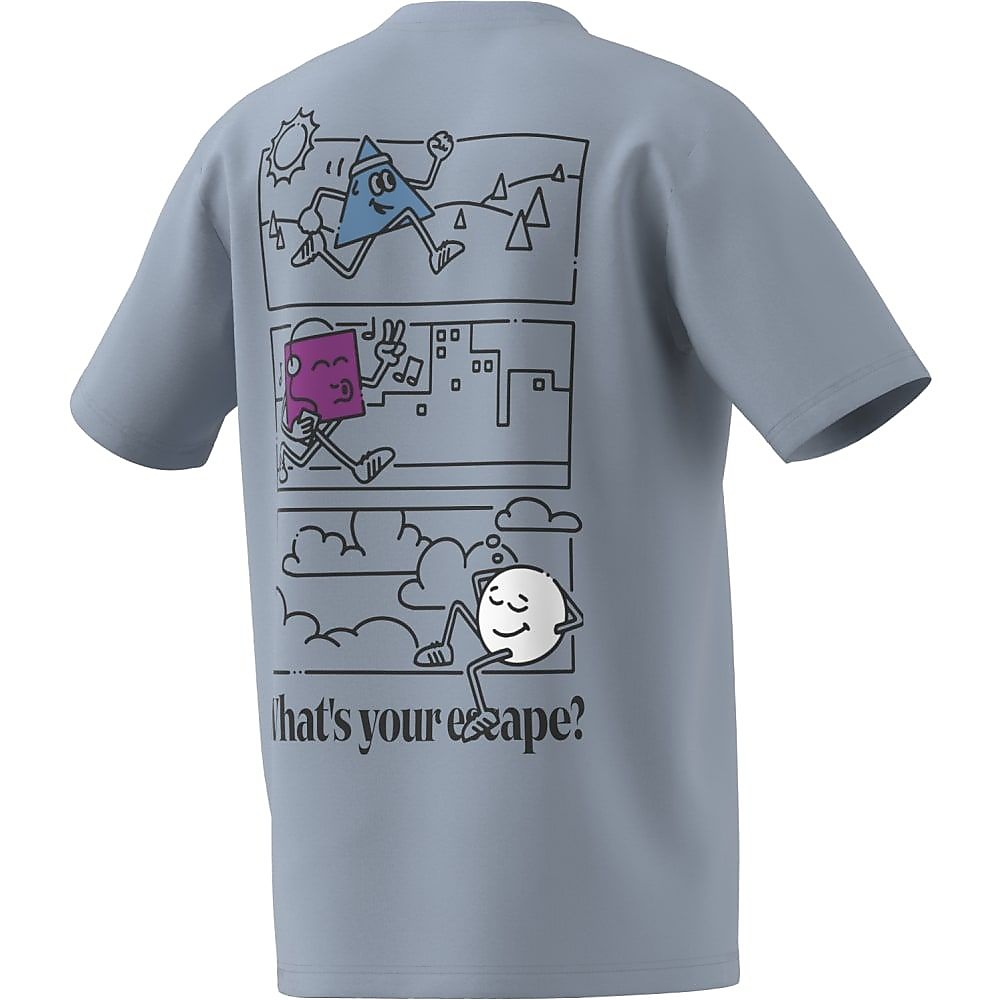 M POSITIVE グラフィック Tシャツ