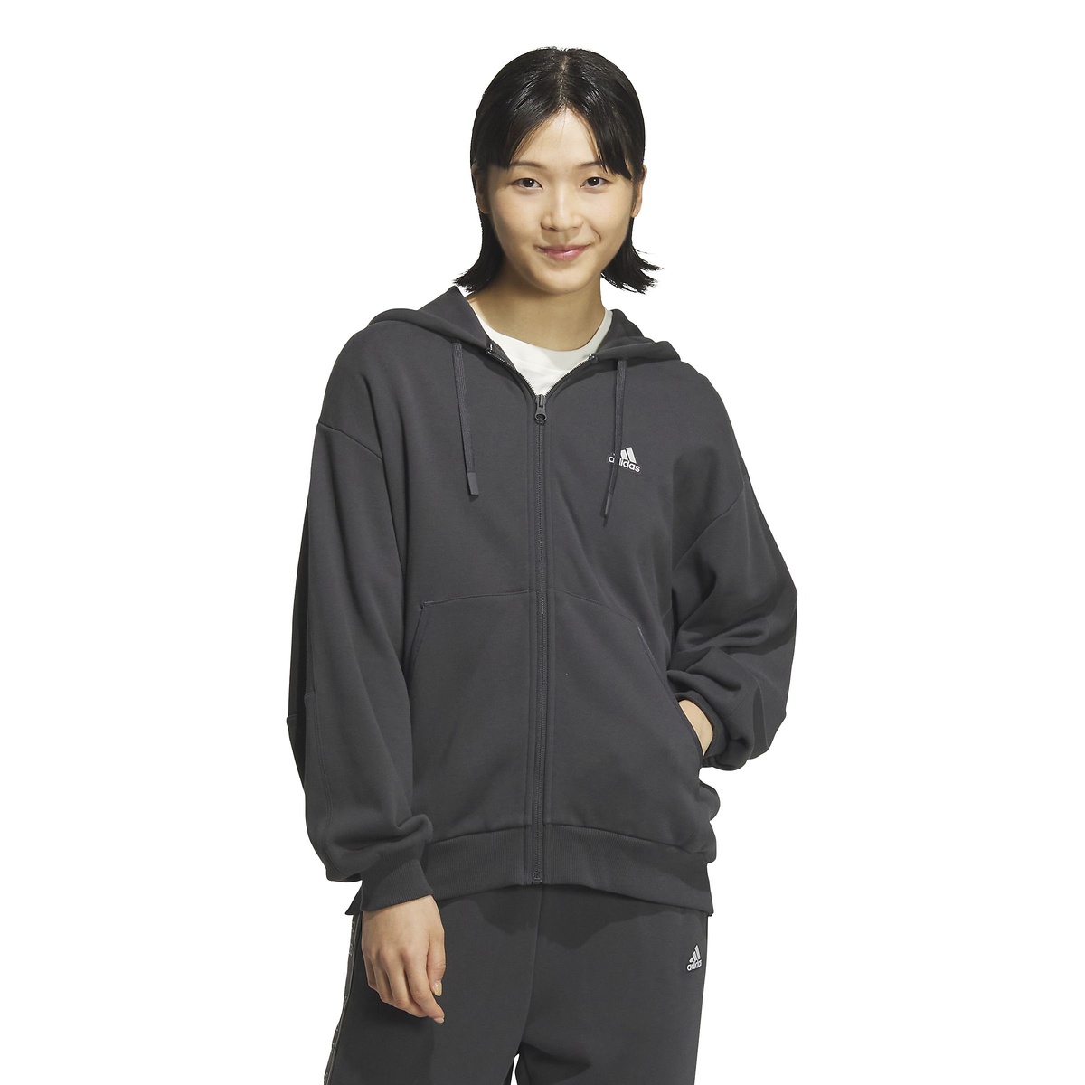 W WORD スウェットFZフーディ