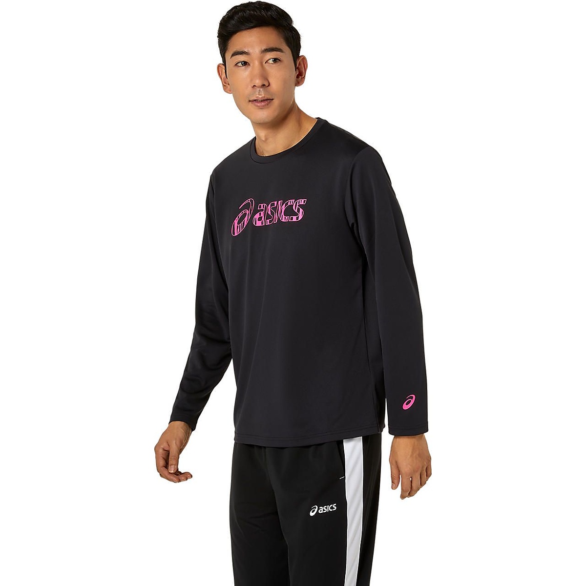 ドライビックロゴ長袖シャツ