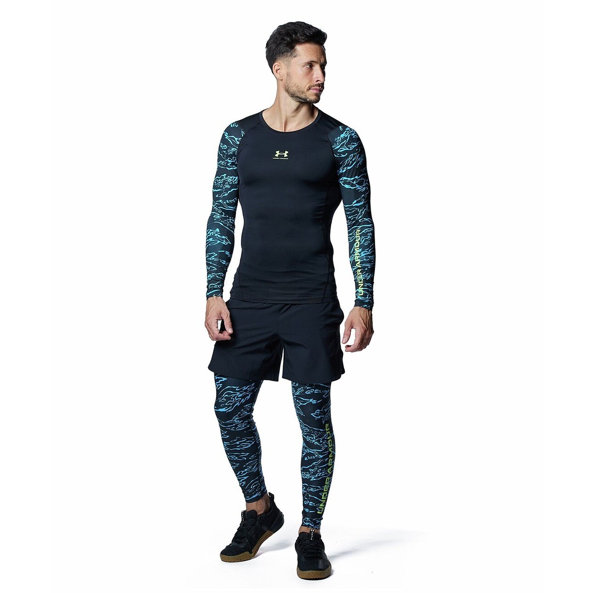 UA HG ARMOUR LS NOVELTY