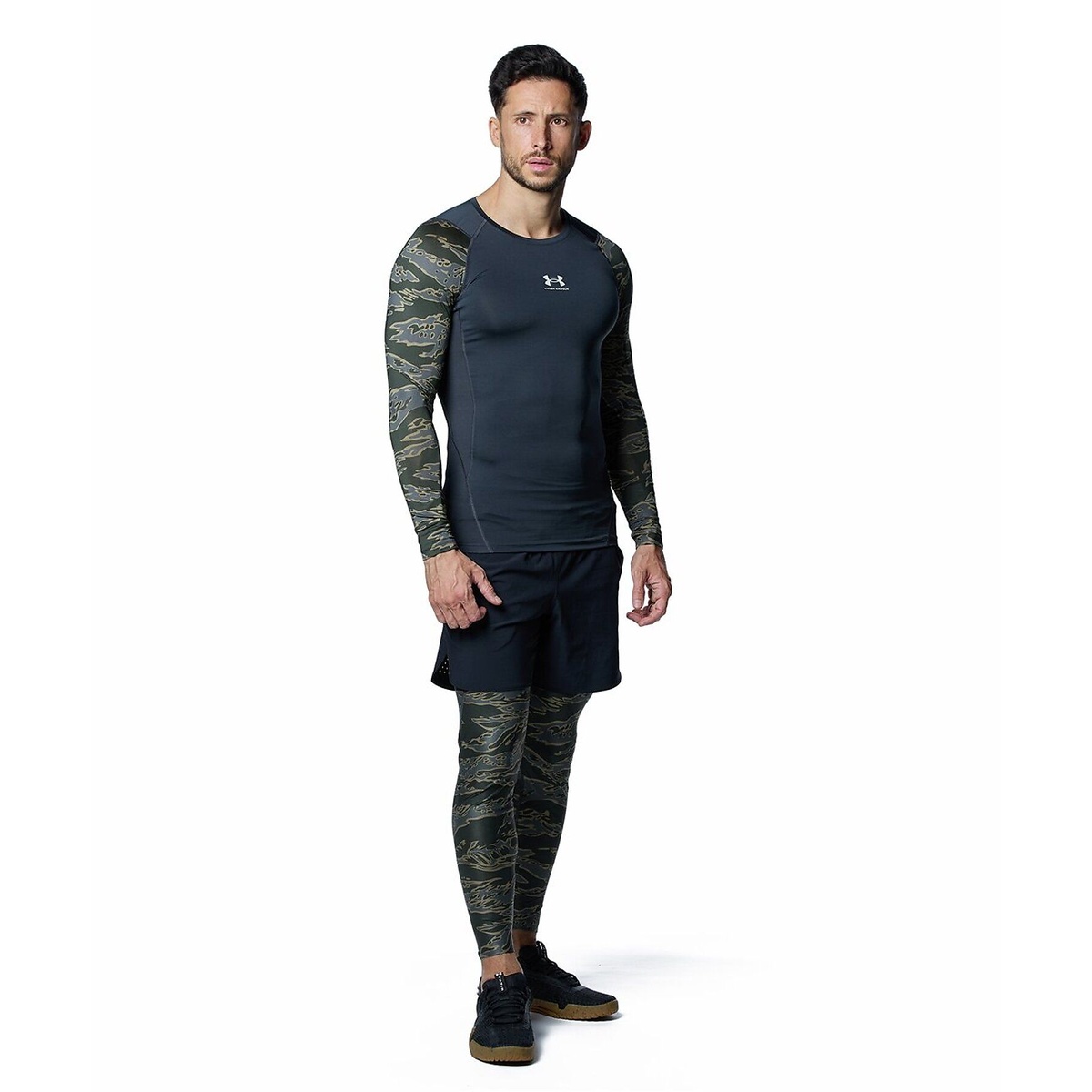 UA HG ARMOUR LS NOVELTY