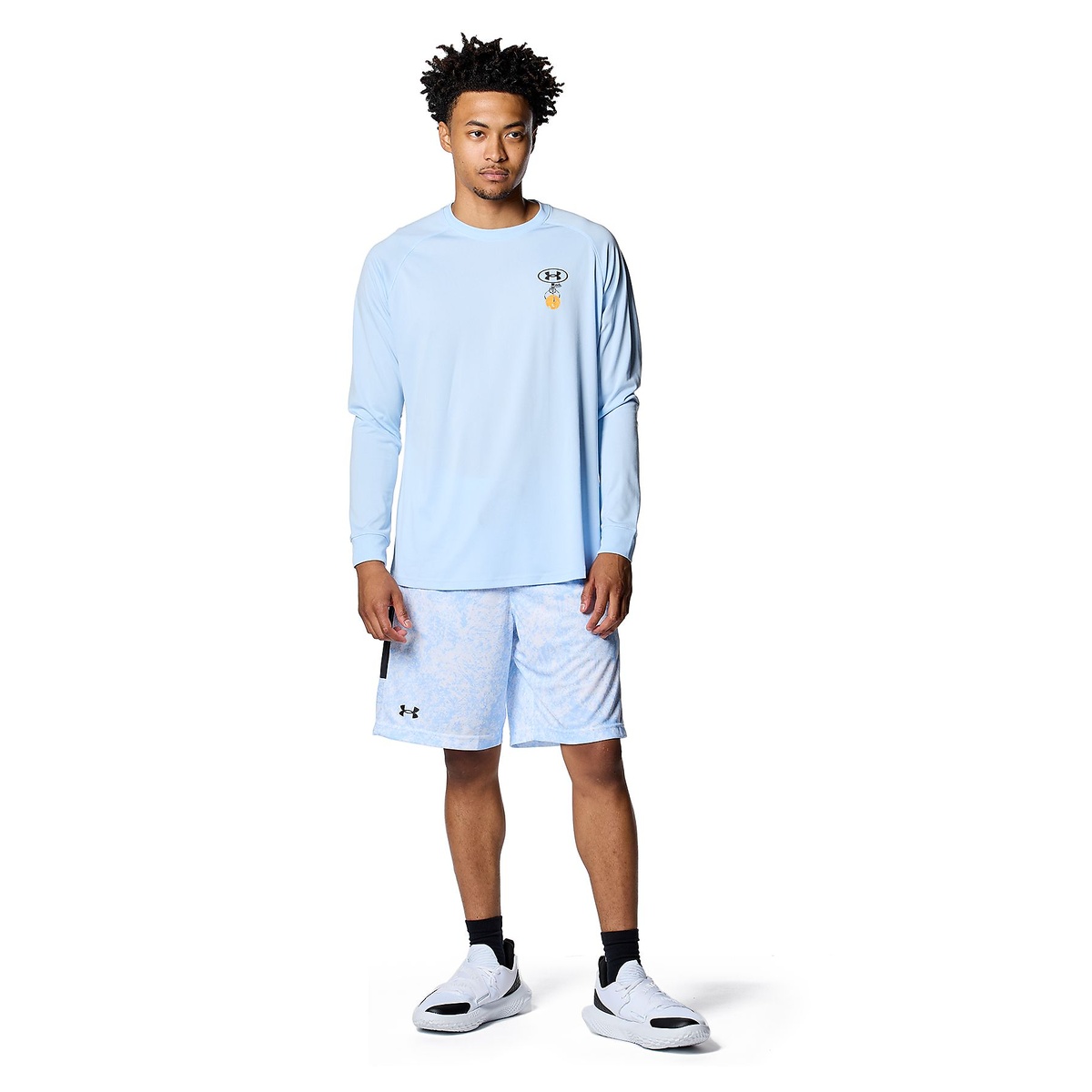 UA TECH GRAPHIC LS T-SHIRTS