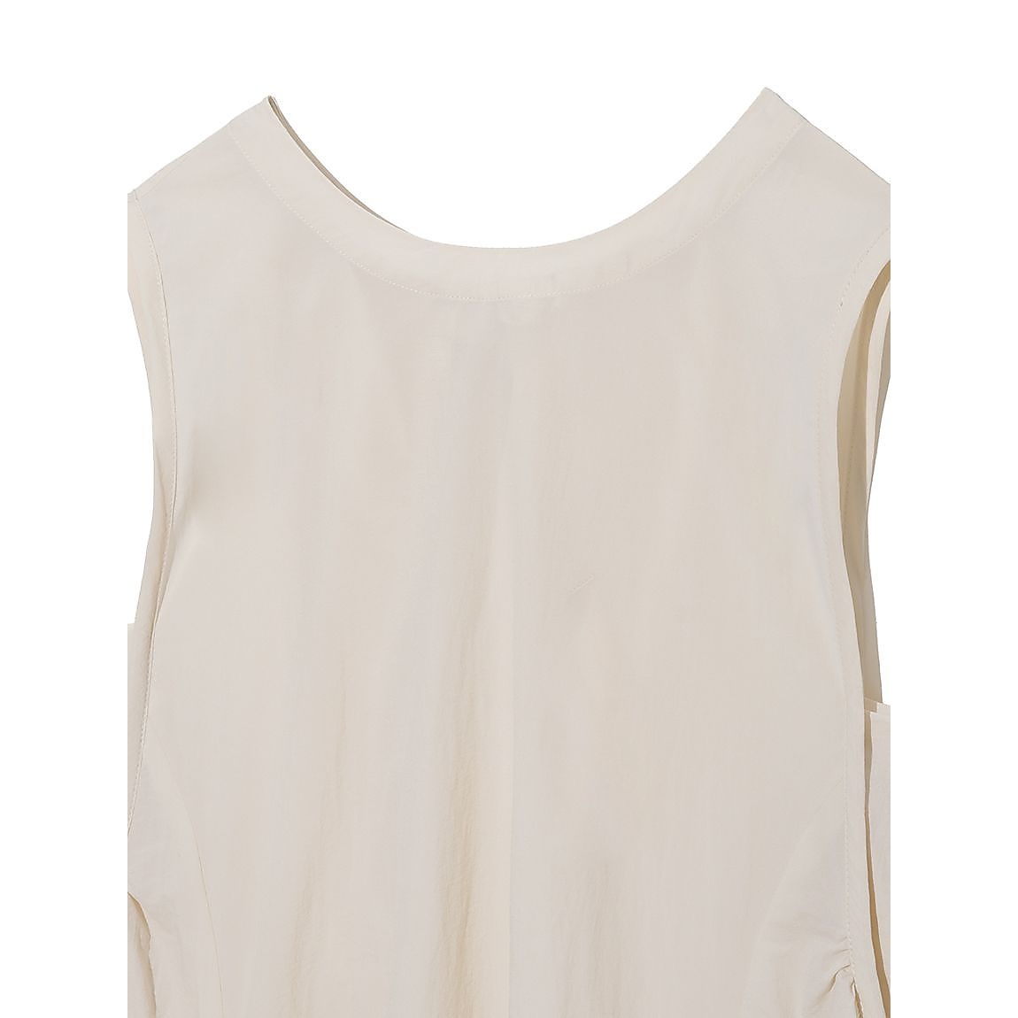 リサイクルナイロンギャザーワンピース