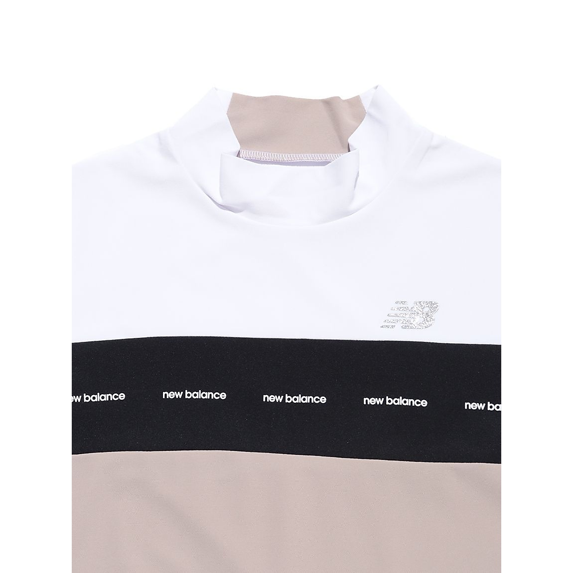 W　マイクロピケ　半袖モックネックプルオーバー　SP