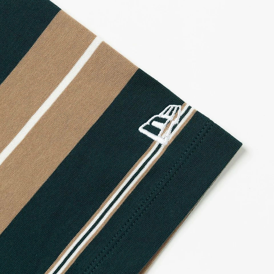 SS OS TEE MULTI BORDER DGRN