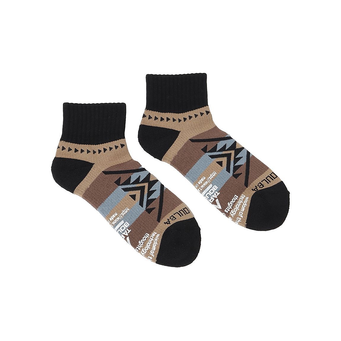 ネイティブ柄ローゲージショートソックス