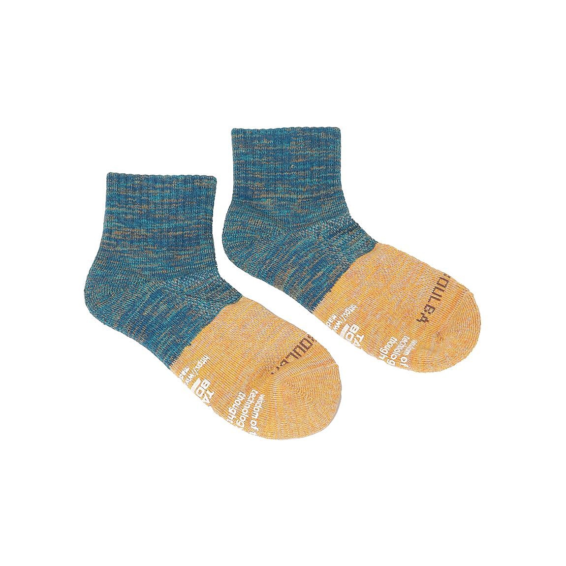 2面切替ローゲージショートソックス