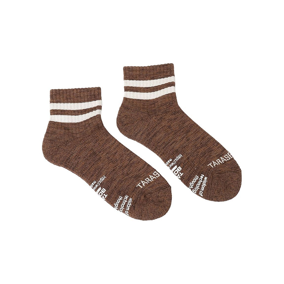 レディース ラインローゲージショートソックス