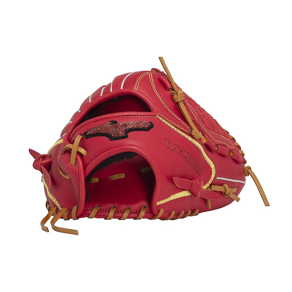 軟式用WILLDRIVE RED(ウィルドライブ レッド) U-Plus 投手×内野×外野:サイズ11