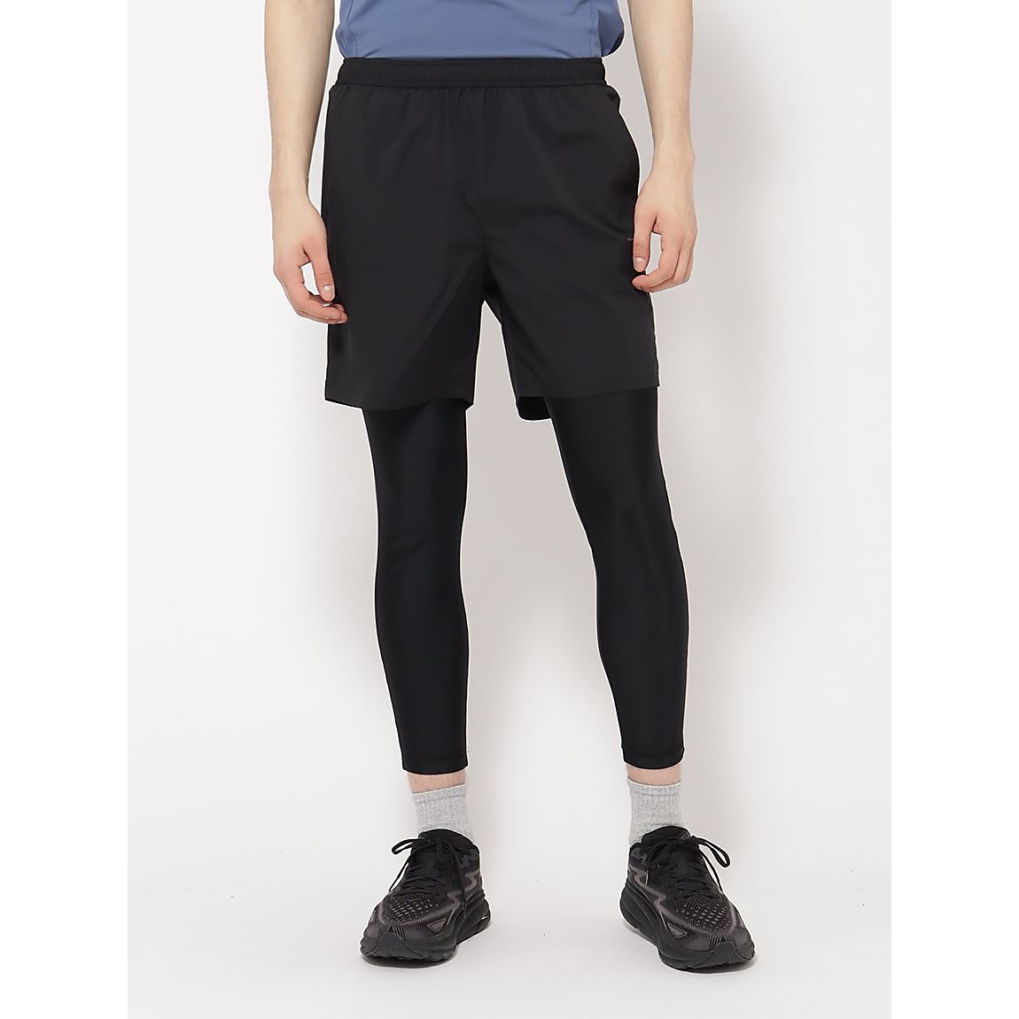 軽量 はっ水 ストレッチ for RUN ベーシックパンツ+タイツ MENS