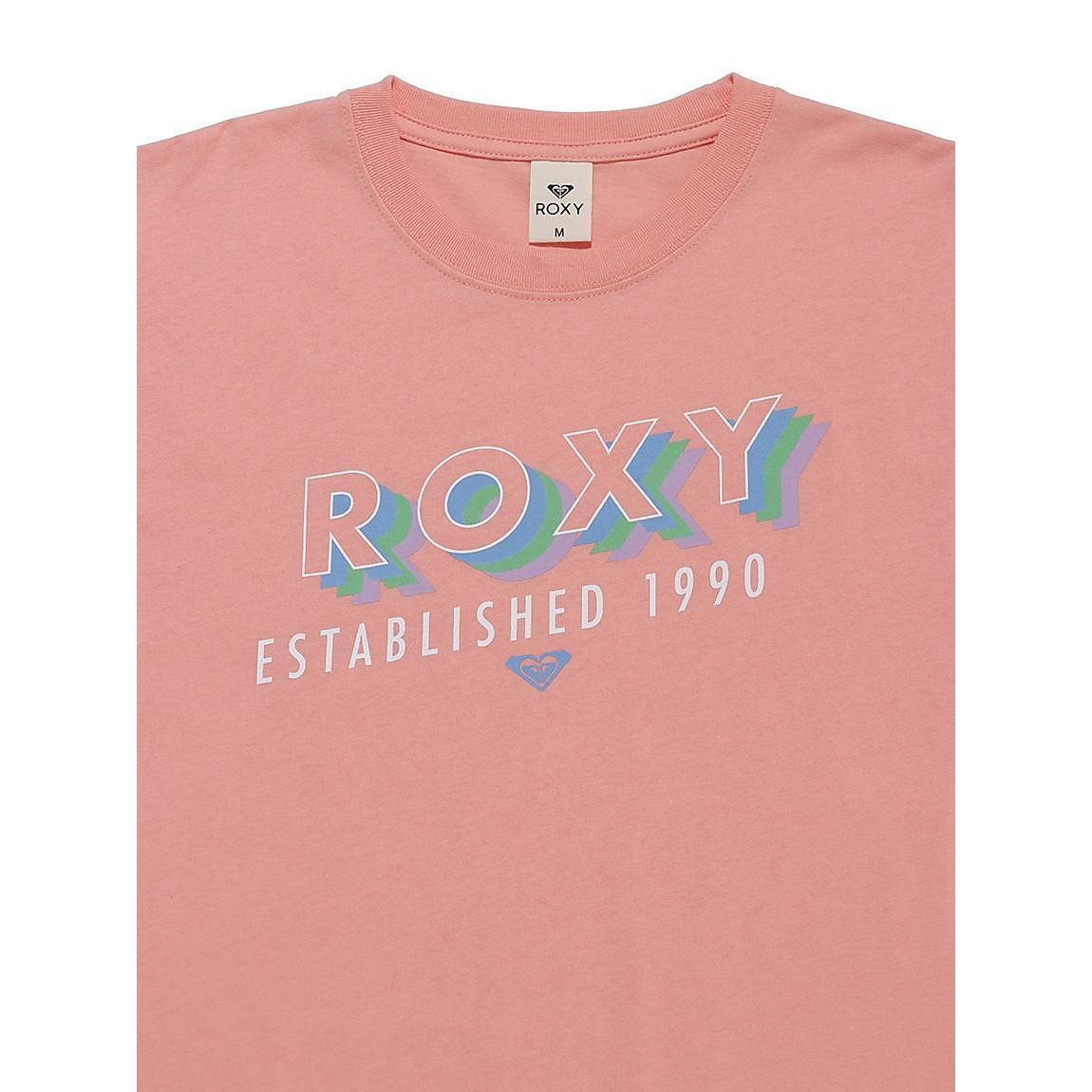 24SS COLORFUL OVERLAPPED LOGO TEE