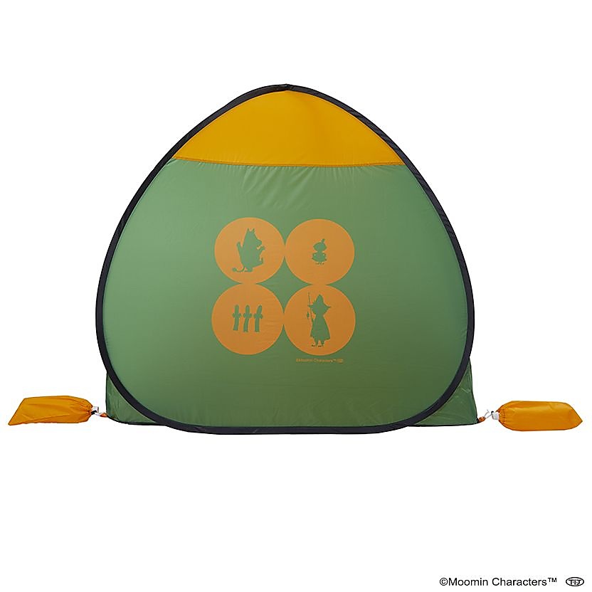 ポップアップサンシェード グリーン(ムーミン)