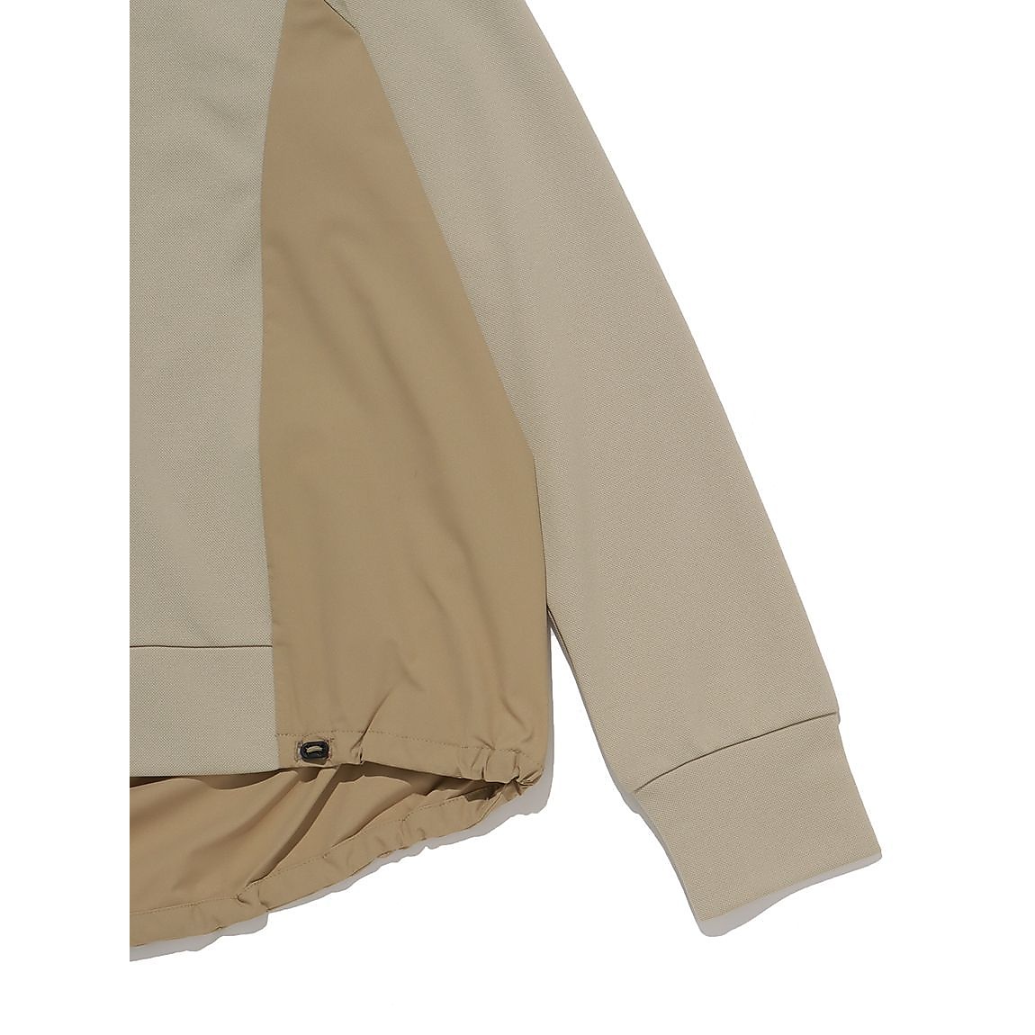 L－カノコウラパイルカケルタフタプルオーバー