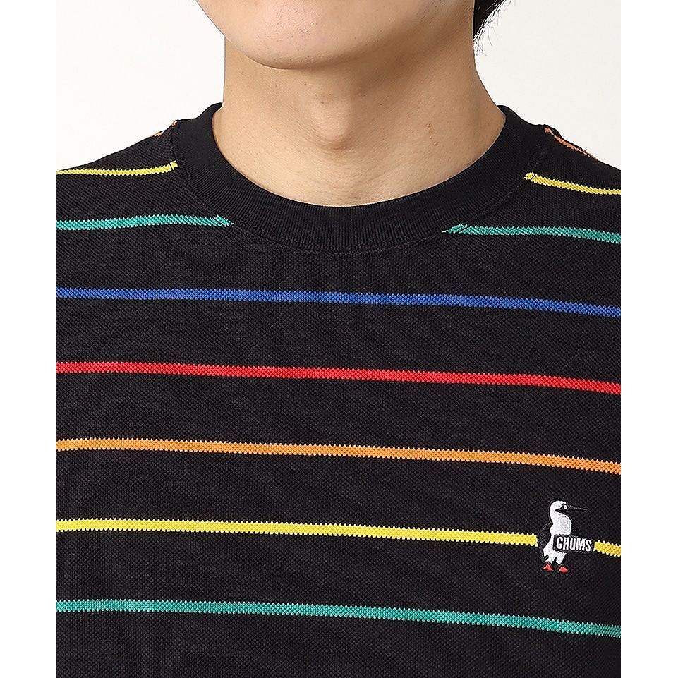 Oversized Booby Border Pique T-Shirt