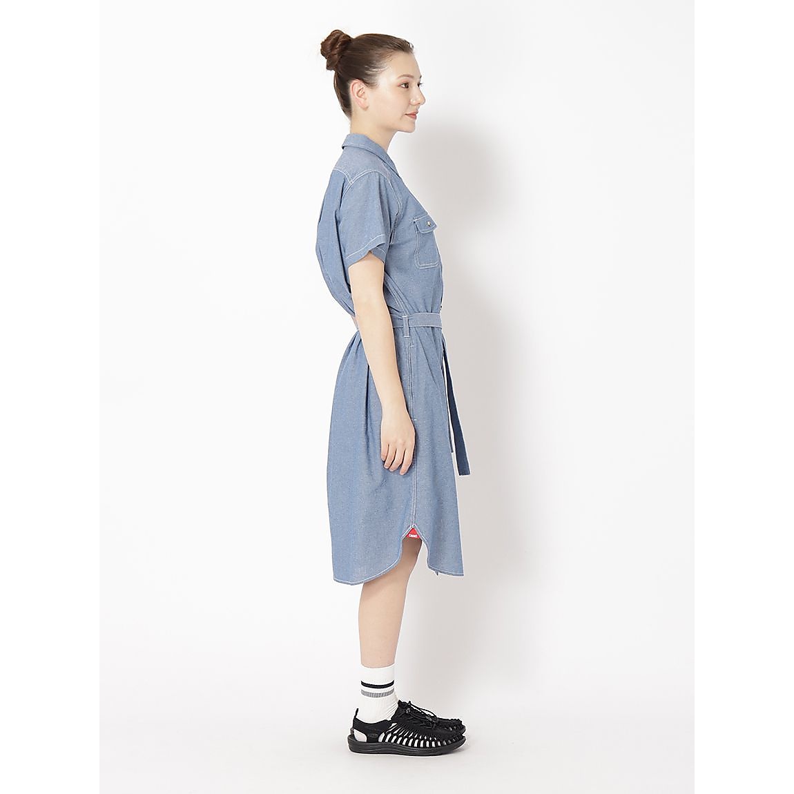 Beaver Yarn-Dyed Chambray S/S Dress