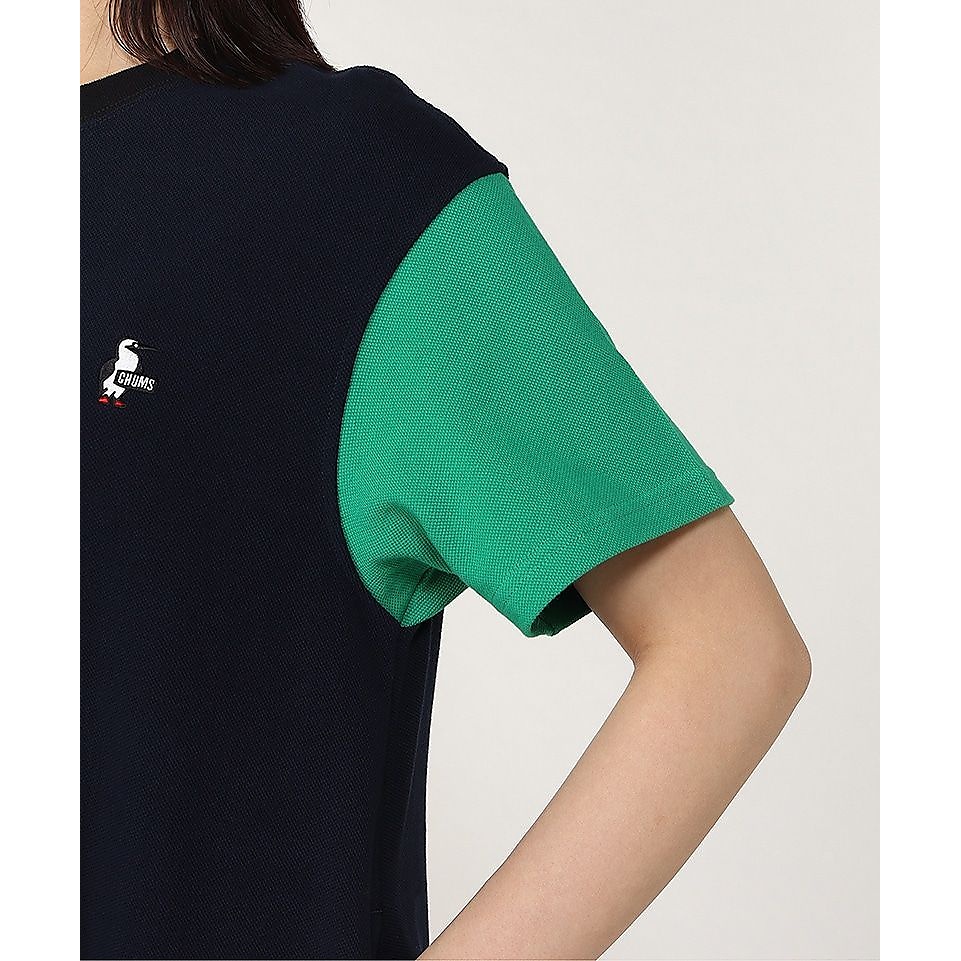 Booby Pique Crew Long Dress