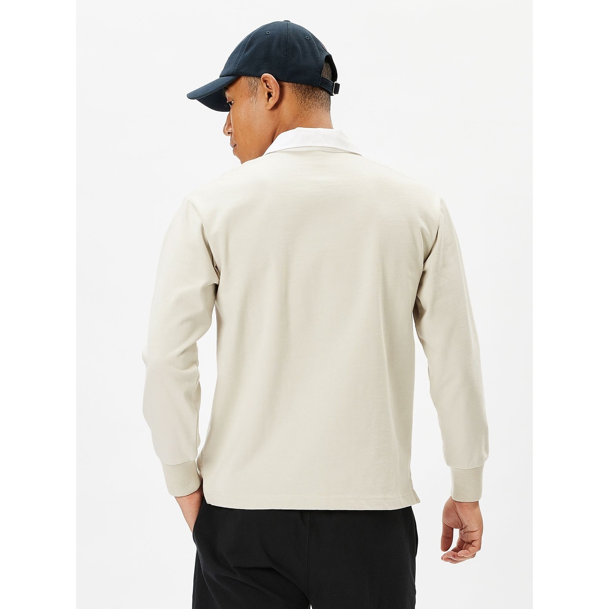 SOLID COLOR RUGBY JERSEY(ソリッドカラーラグビージャージ)