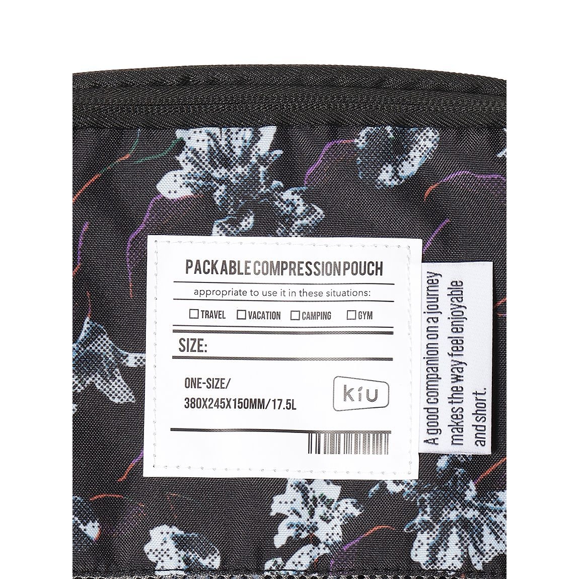 PACKABLE COMPRESSION POUCH(パッカブル衣類圧縮ポーチ)