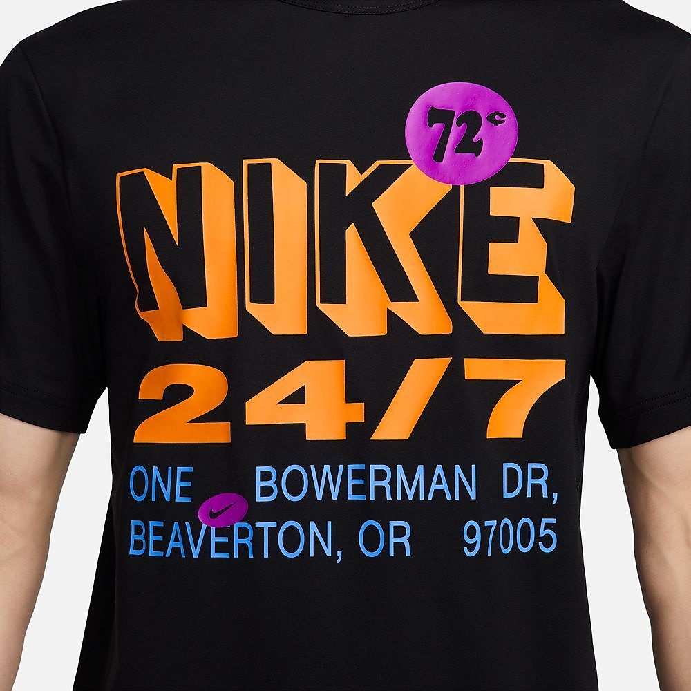 ナイキ DF UV HYVERSE グラフィック S/S トップ