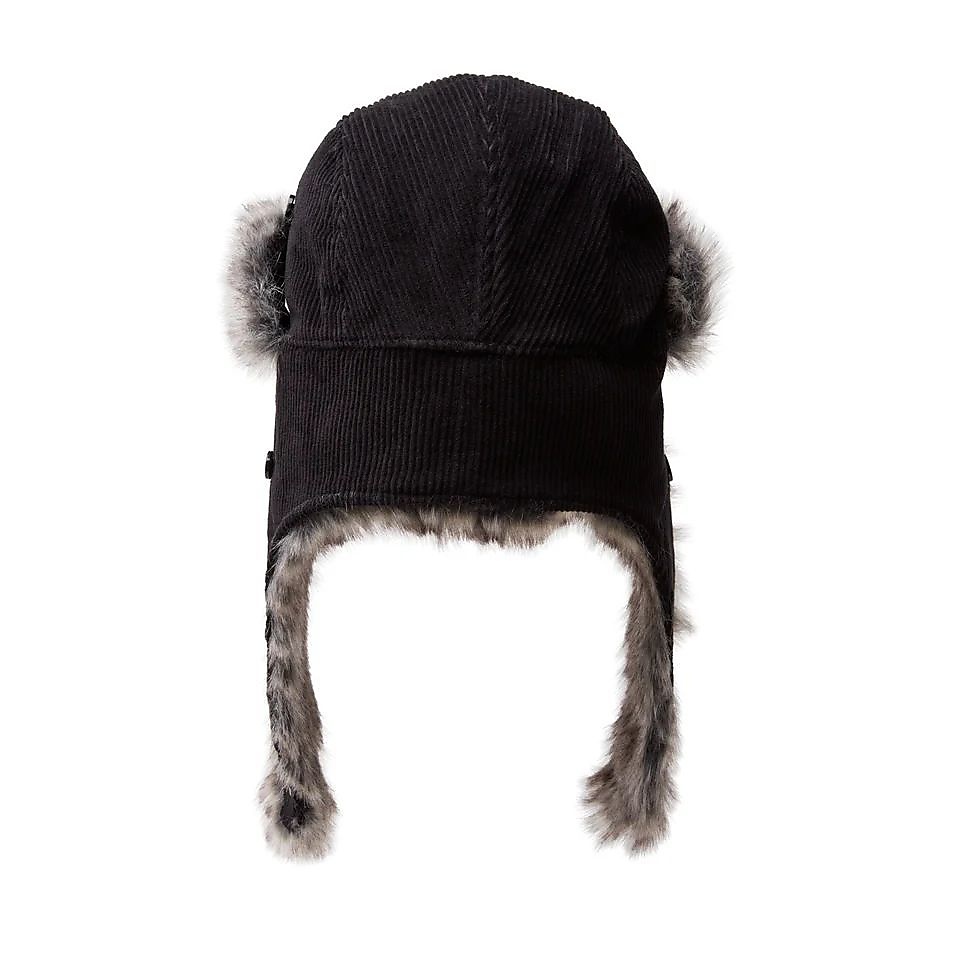 TRAPPER 8W CORDUROY BLK