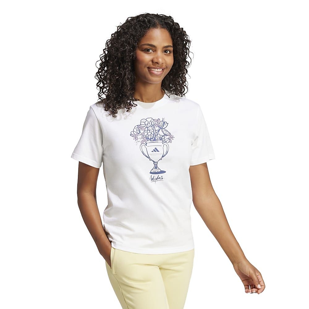 W TROPHY FLWR グラフィック Tシャツ