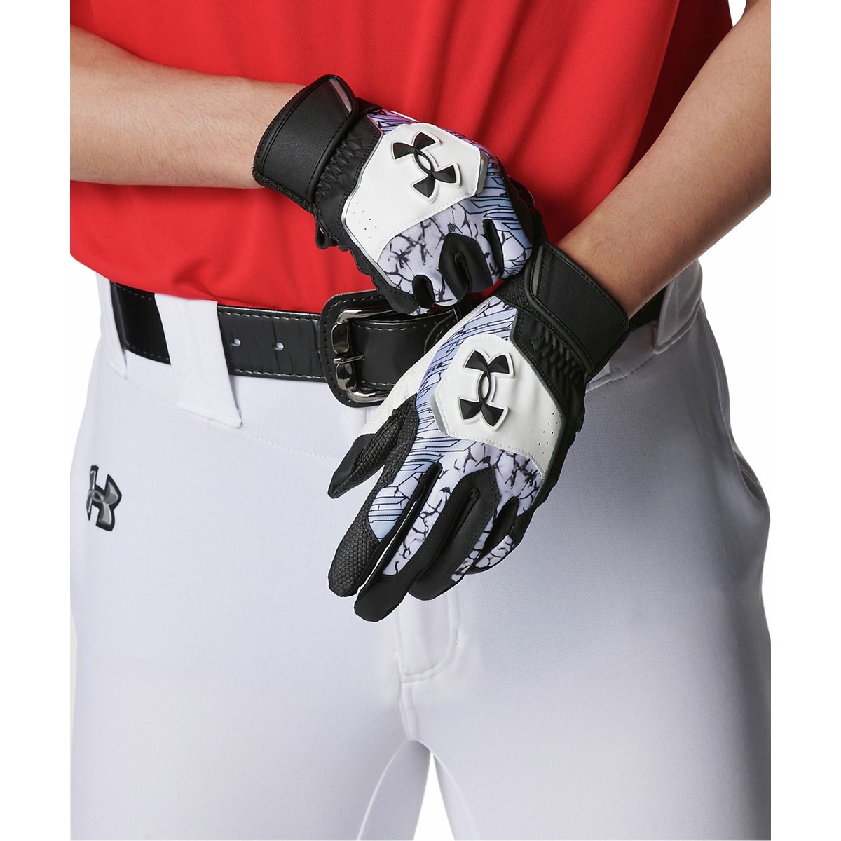 UA CLEAN UP BATTING GLOVES