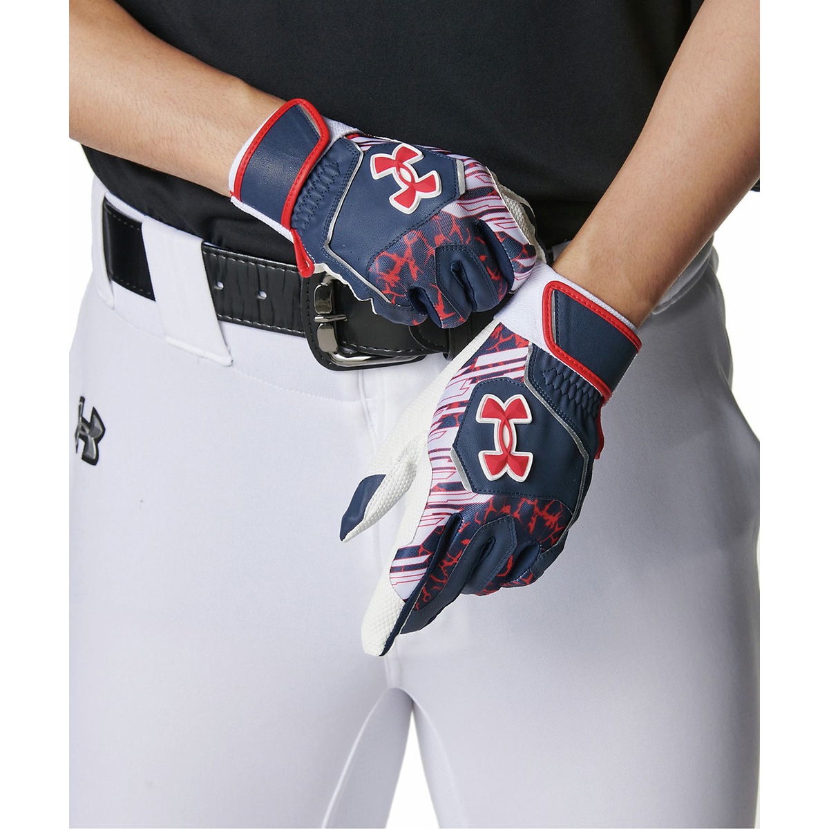 UA CLEAN UP BATTING GLOVES